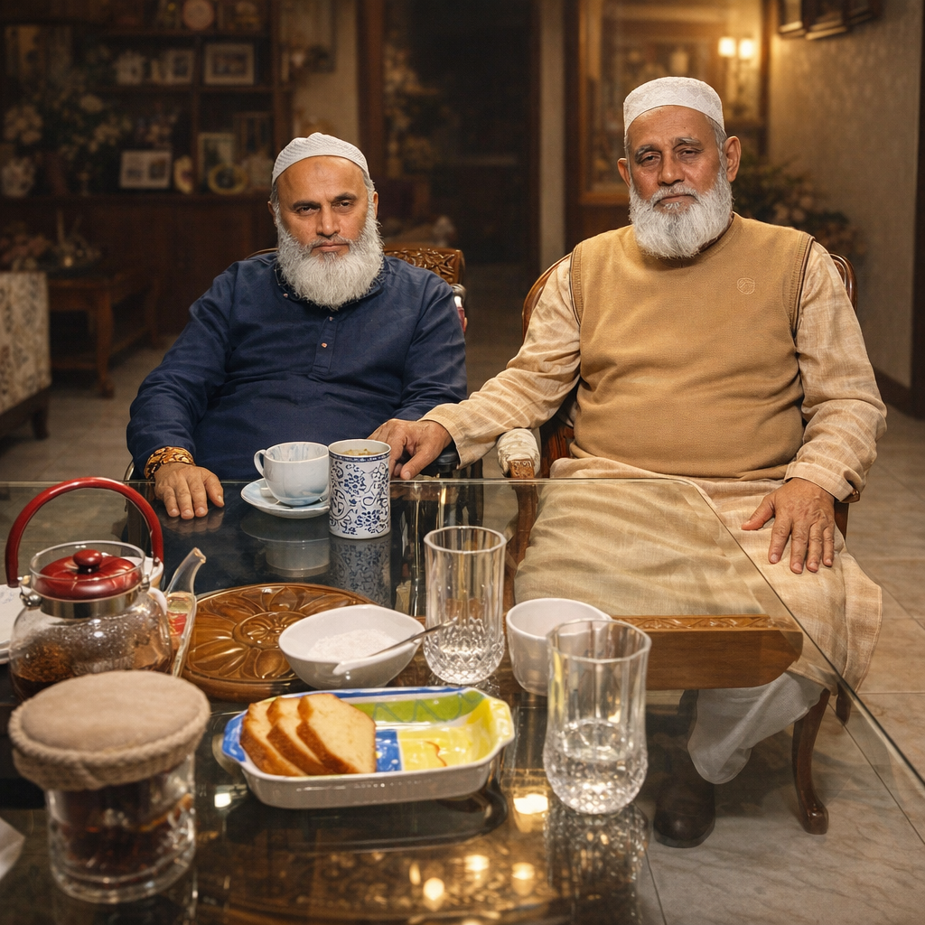 প্রখ্যাত চিকিৎসক অধ্যাপক রফিকুল ইসলামকে দেখতে গেলেন সাবেক উপমন্ত্রী  আবদুস সালাম পিন্টু